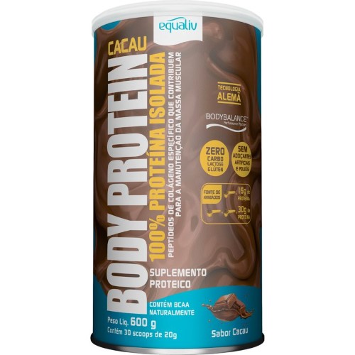 Suplemento Proteico Body Protein Equaliv Cacau 600g