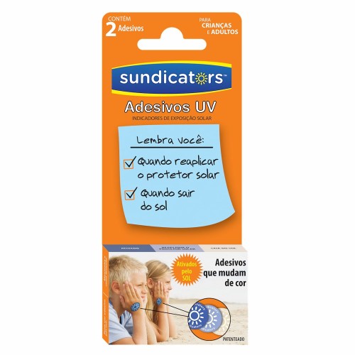 Adesivo Sundicators UV com 2 unidades