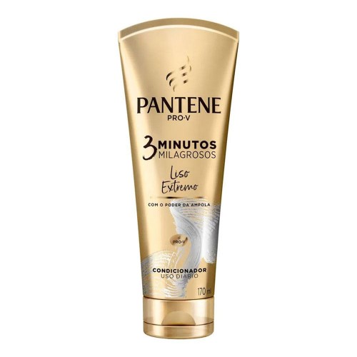 Condicionador Pantene 3 Minutos Milagrosos Liso Extremo com 170ml