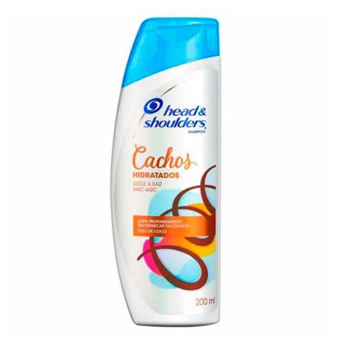 Shampoo Head & Shoulders Cachos Hidratados com 200ml