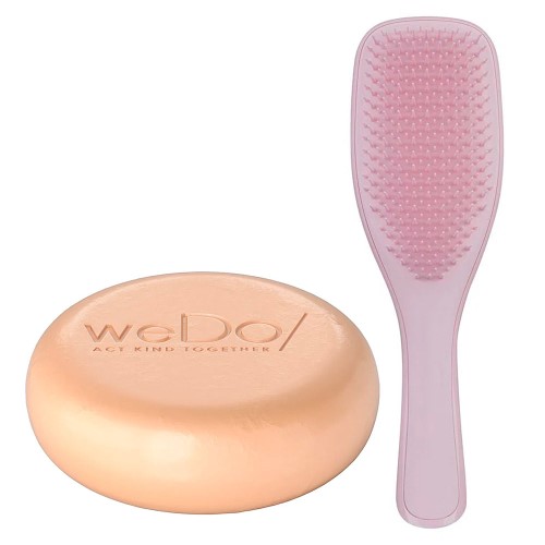 Wedo + Tangle Teezer Cabelos Macios e Saudáveis Kit Shampoo + Escova