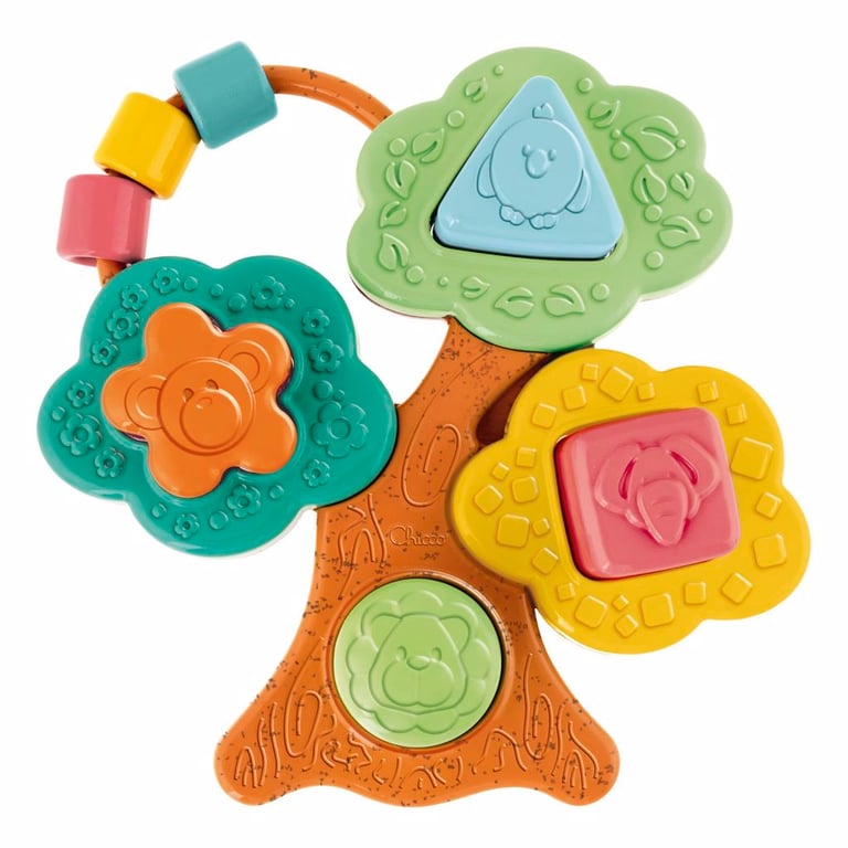 Brinquedo Educativo Árvore Monta E Desmonta Baobab Eco Chicco Colorida