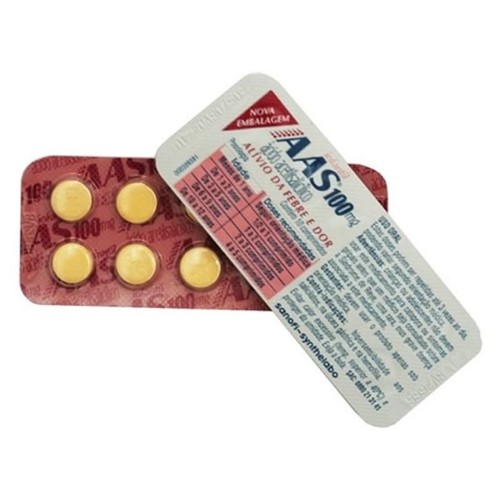 Aas 100mg Infantil 10 Comprimidos