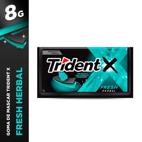 Goma De Mascar Trident Fresh Herbal 5 Unidades