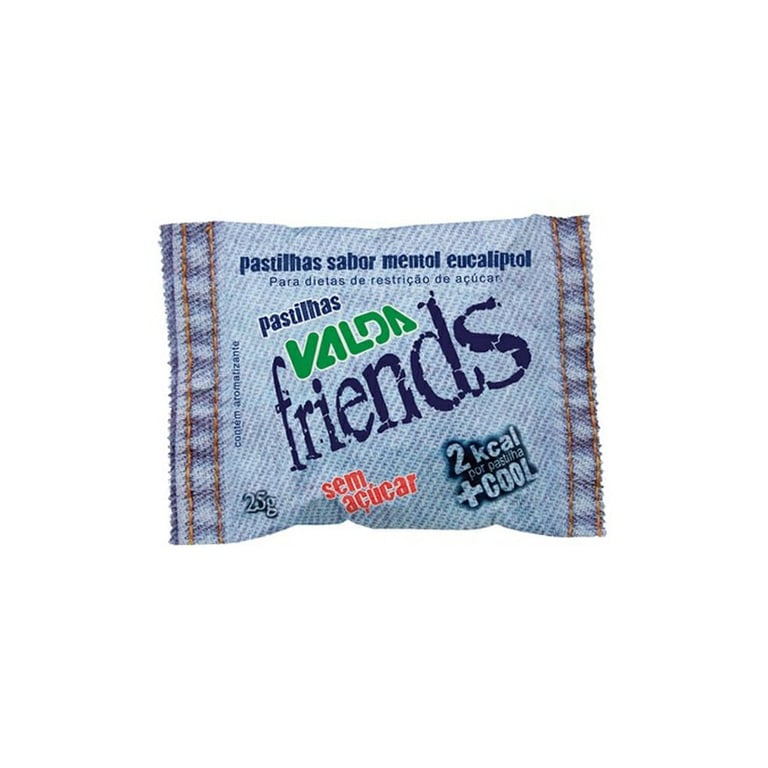 Pastilha Valda Friends 25g