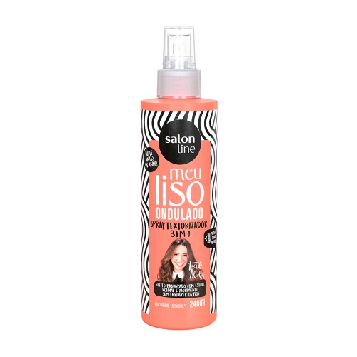 Spray Texturizador para Cabelo Salon Line Meu Liso Ondulado By Taciele Alcolea com 240ml