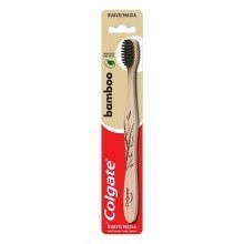 Escova de Dente de Bambu Colgate Bamboo Macia com 1 unidade