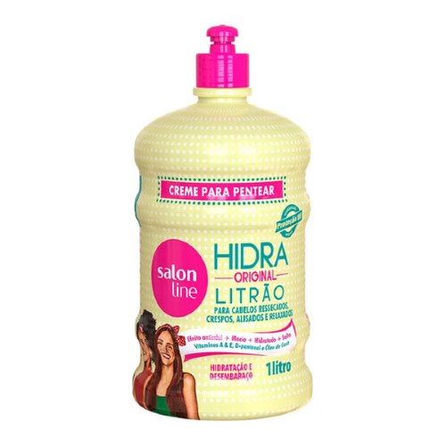 Creme para Pentear Salon Line Hidra Original Litrão 1L