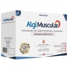 Algi Muscular Com 30 Sachês Sabor Frutas Vermelhas