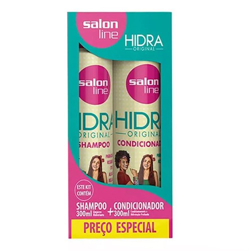 Shampoo + Condicionador Salon Line Hidra Original 300ml cada Preço Especial