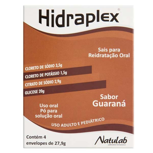 Hidraplex Po 27,9g Guarana 4 Envelopes