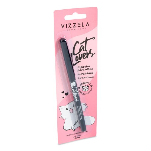 Vizzela Cat Lovers Ultra Black - Lapiseira Para Olhos