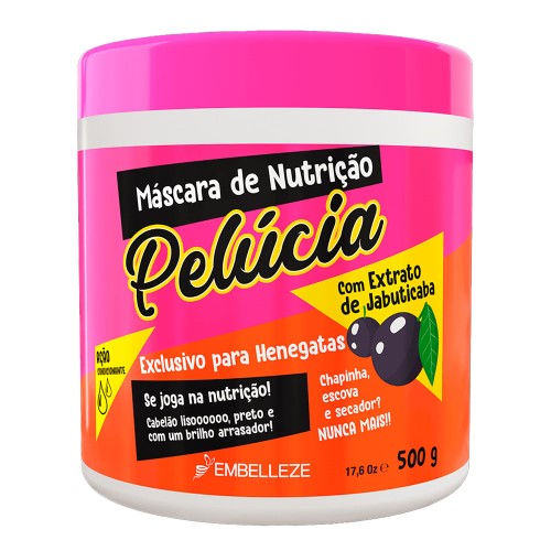 Máscara de Tratamento Pelúcia com Extrato de Jabuticaba 500g