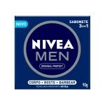 Sabonete em Barra Nivea Men 3 em 1 Original Protect 90g