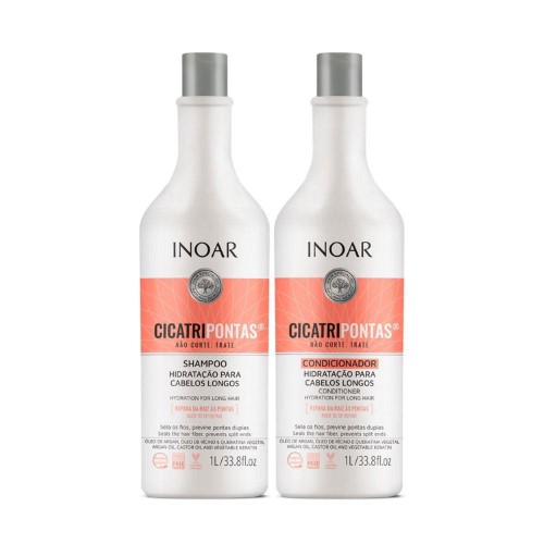 Inoar Cicatripontas Kit - Shampoo + Condicionador