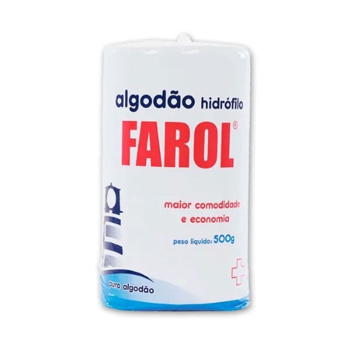 Algodão Hidrófilo Farol 500g - São João