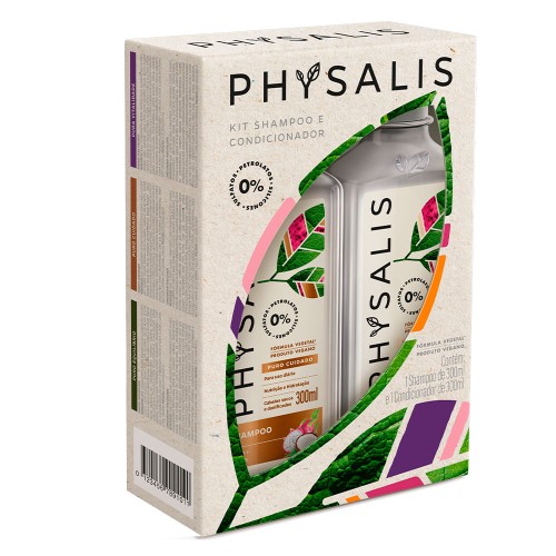 Physalis Puro Cuidado Kit - Shampoo + Condicionador