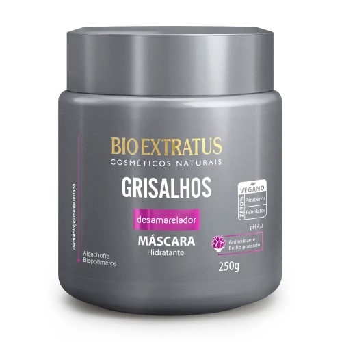 Máscara Hidratante Bio Extratus Grisalhos 250g