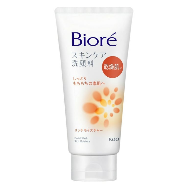 Sabonete Líquido Facial Bioré Wash Rich Moisture 130g