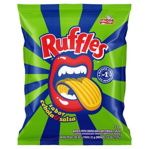 Batata Ruffles Ondulada Cebola e Salsa 33g