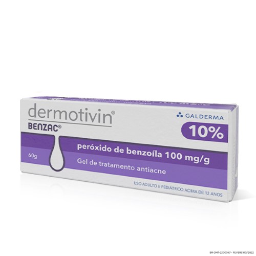 Benzac AC 100mg/g Gel Dermatológico com 60g