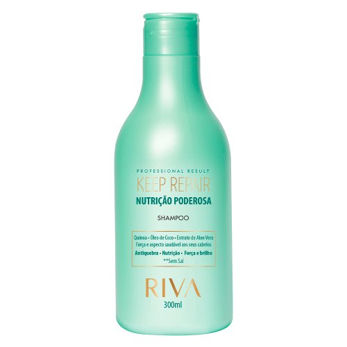 Shampoo Riva Profissional Keep Repair Nutrição Poderosa 300Ml