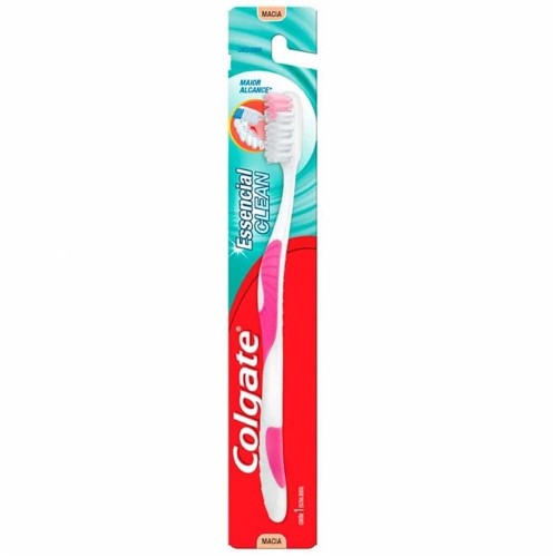 Escova Dental Colgate Essencial Clean Macia