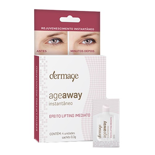 Antirrugas Instantâneo Dermage Age Away 0,3g 4 Sachês