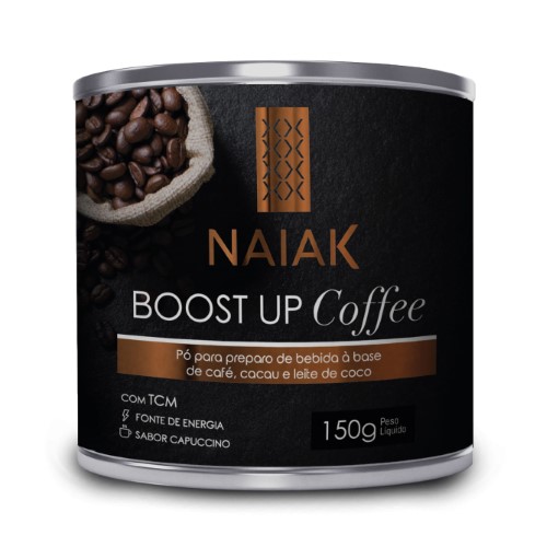 Bebida em Pó Naiak Boost Up Coffee