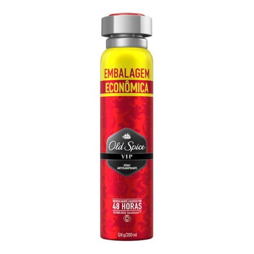 Desodorante Old Spice Vip Spray Antitranspirante com 200ml