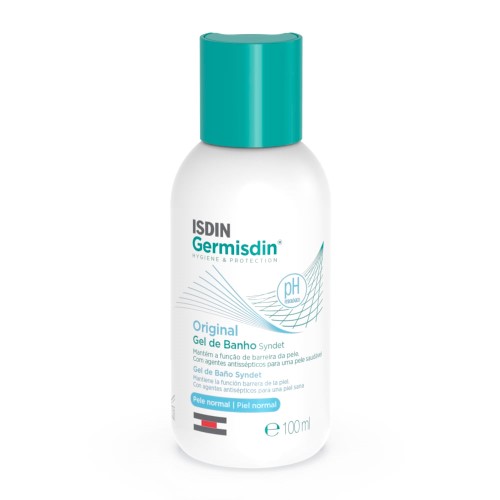 Gel De Banho Isdin Germisdin Original Pele Normal 100ml