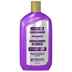 Condicionador Gota Dourada Desamarelador 430ml