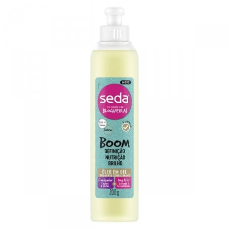 Óleo em Gel Seda Boom Definição Nutrição e Brilho com 200ml