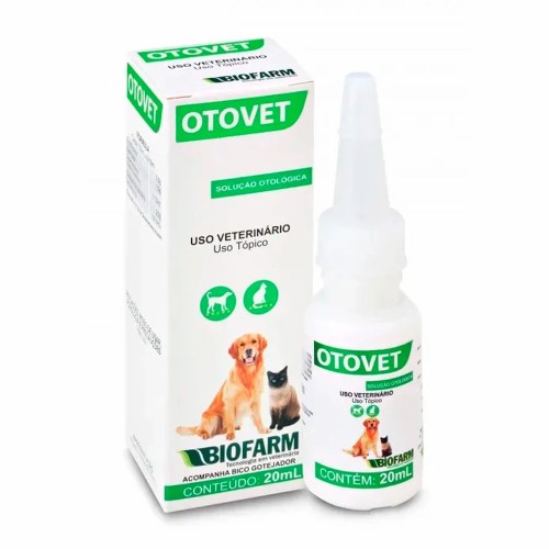 Otovet Biofarm Solução Otológica 20ml