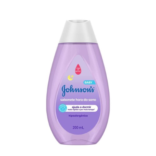 Loção Hidratante Corporal Johnson Baby Hora do Sono com 200ml