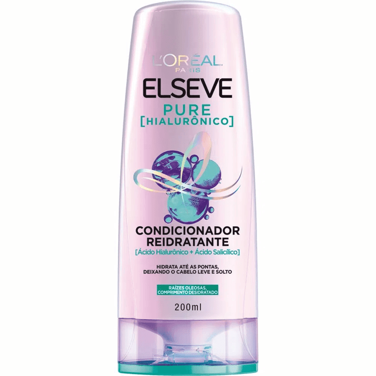 Condicionador Elseve Pure Hialurônico 200ml