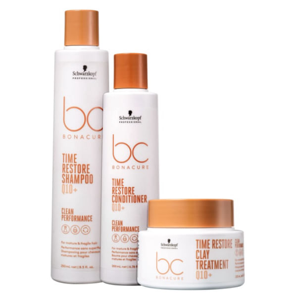 Schwarzkopf Bc Kit Repair Rescue Arhentina Shampoo 250ml + Condicionador 200ml + Máscara 200ml