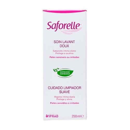 Sabonete Líquido Íntimo Saforelle Suave 250ml