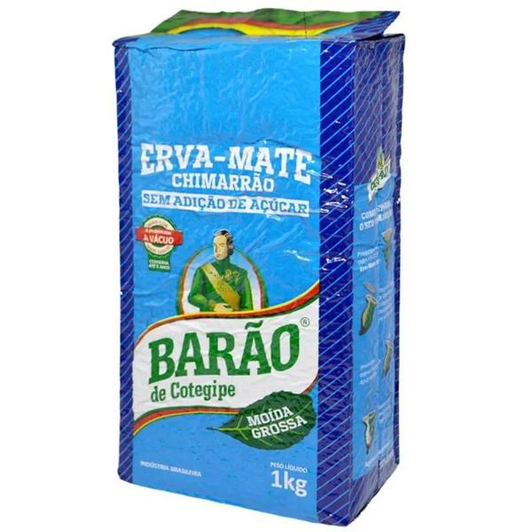 Erva Mate Barão de Cotegipe Moída Grossa 1kg