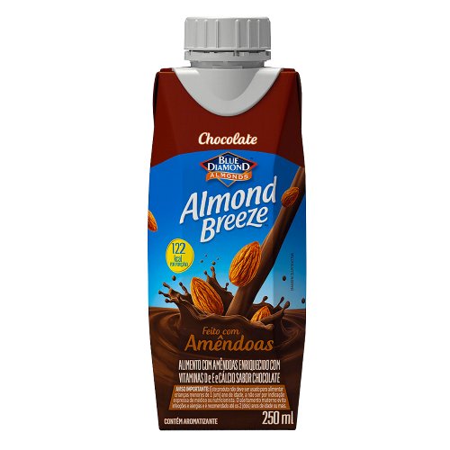 Bebida De Amêndoas Almond Breeze Chocolate 250ml