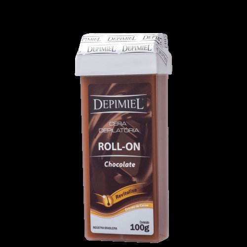 Cera Refil Roll On Depimiel Chocolate 100g