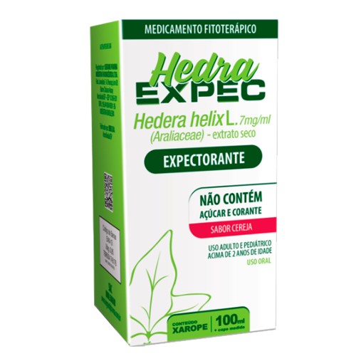 Hedra Expec (Hedera helix) 7mg/mL  xarope 100ml