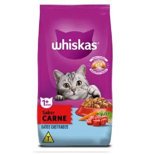 Racao Whiskas 500g Adulto Castrados Car