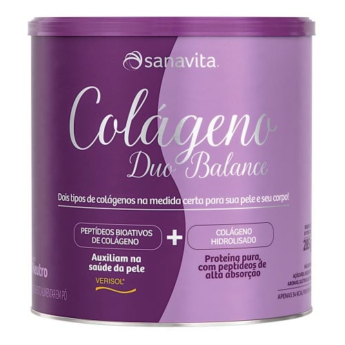 Colágeno Duo Balance Sanavita Neutro 285g