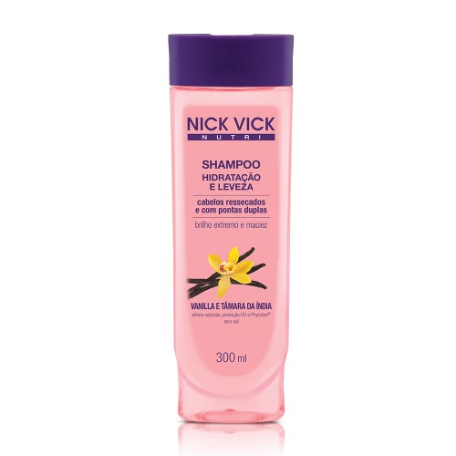 Nick & Vick Nutri-Hair Hidratação e Limpeza - Shampoo Hidratante