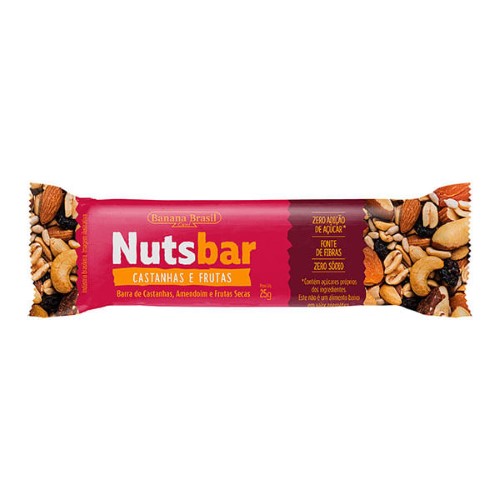 Barra De Castanhas E Frutas Nuts-bar 25g