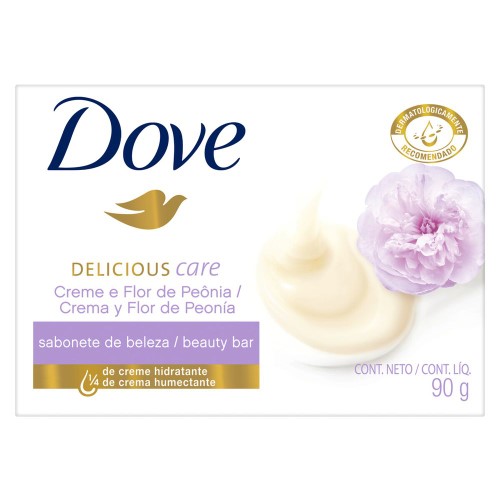 Dove Sabonete Barra Flor de Peonia 90g