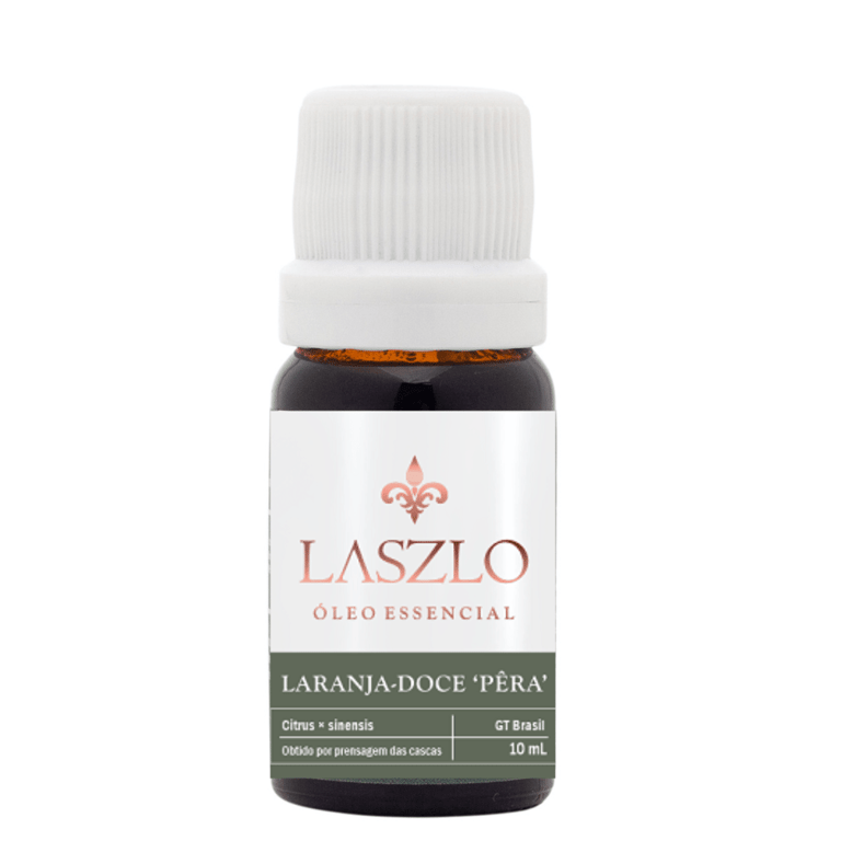 Óleo Essencial Laszlo Laranja Doce Pêra GT Brasil com 10ml