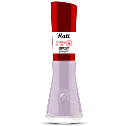 Esmalte Nati Tratamento Cobertura Brilhante 8ml