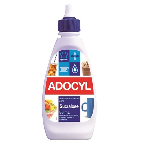 Adoçante Adocyl Com Sucralose De 80ml